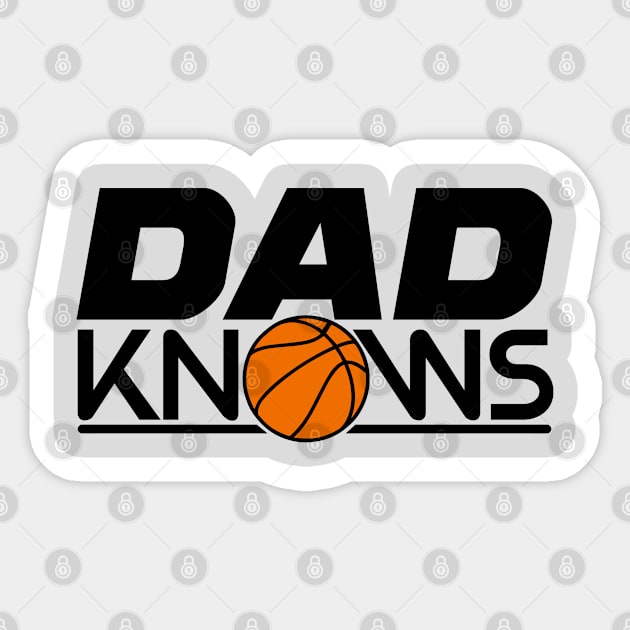 Dad Really Knows More than Basketball Sticker by FamiLane